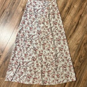 Botique Floral Maxi Skirt - size small